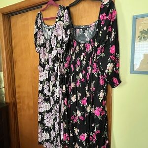 Two dresses from torrid.  Size 2.  In great shape.   Doing a closet clean out